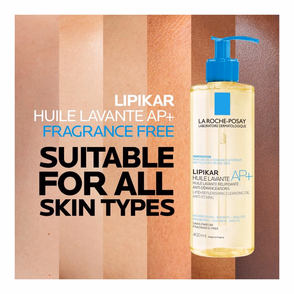 LRP Lipikar Huile Lavante AP+ Cleansing Oil - 200ml 2