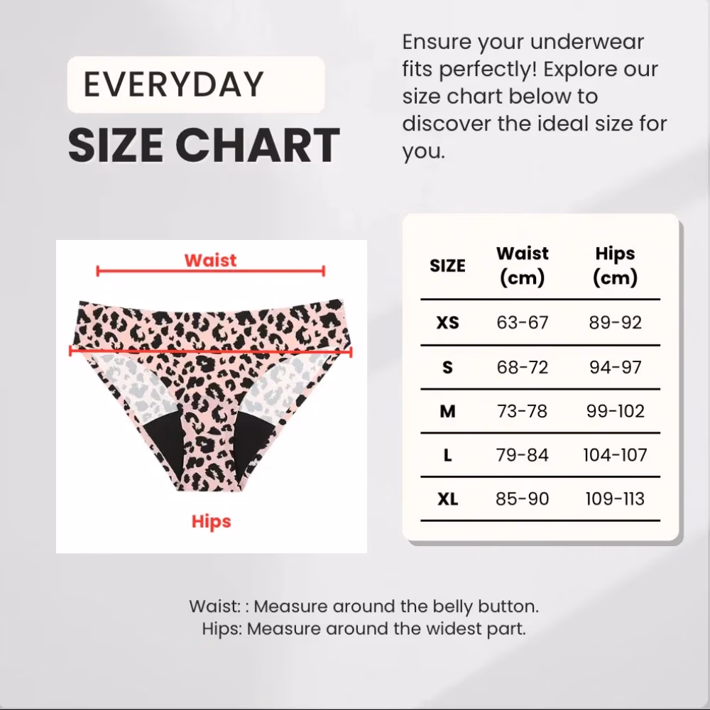 Bodifresh Everyday Brief Period Protection Pink Animal M  2