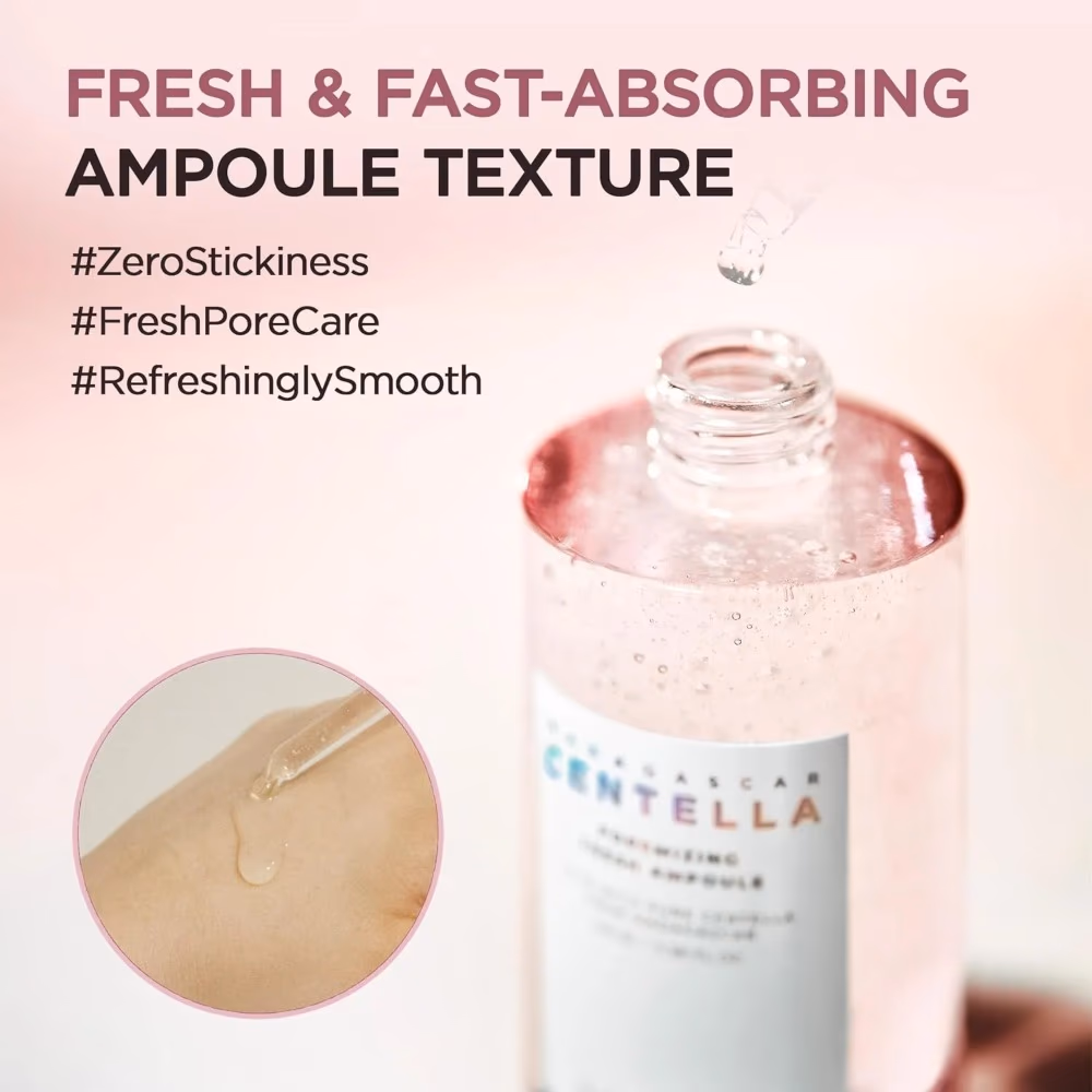 SKIN1004 Madagascar Centella Pore minimizing Fresh Ampoule 100ml  5