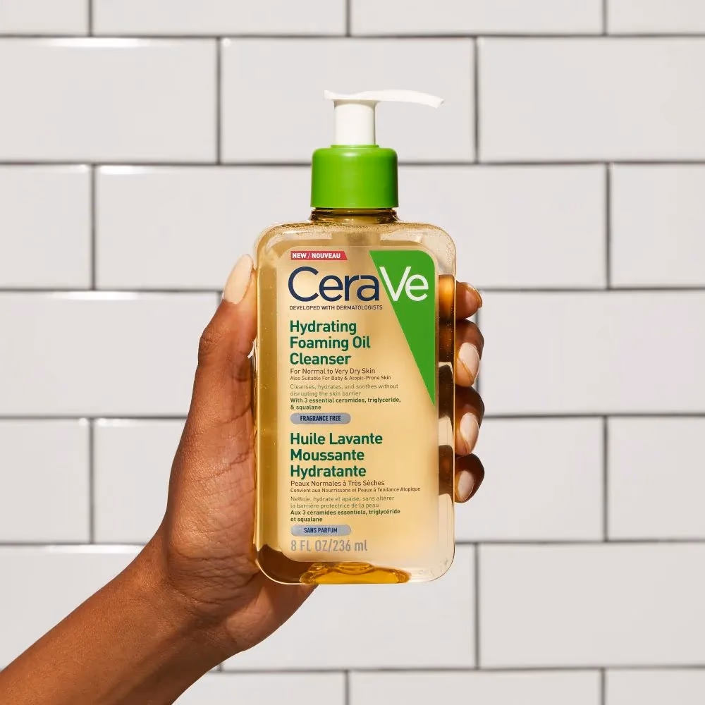 CeraVe Hydrating Foaming Oil Cleanser 236ml  4