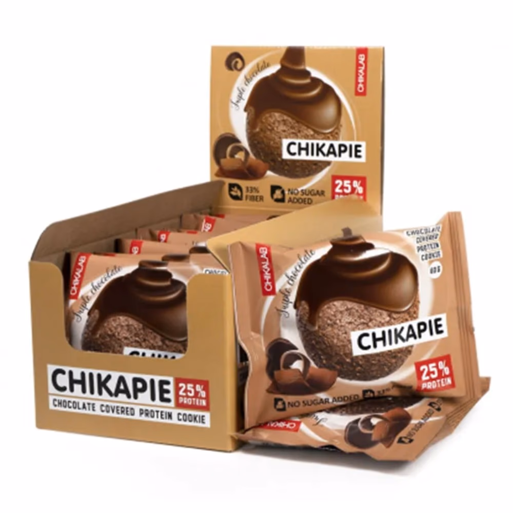 Chikalab Chikapie Triple Chocolate 60g – Protein Cookie with Triple Chocolate Filling 2