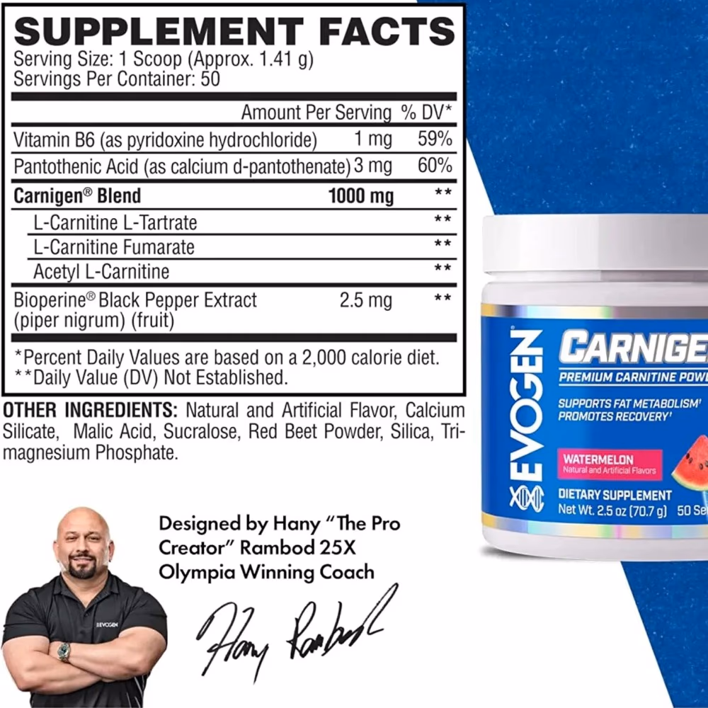 Evogen Carnigen Watermelon – 50 Servings 3