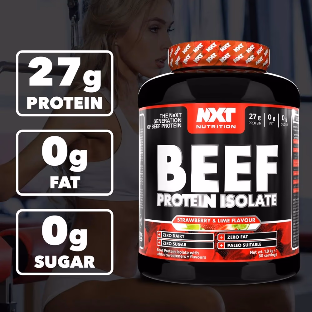 NXT Beef Protein Isolate Strawberry Lime 1.8Kg 5