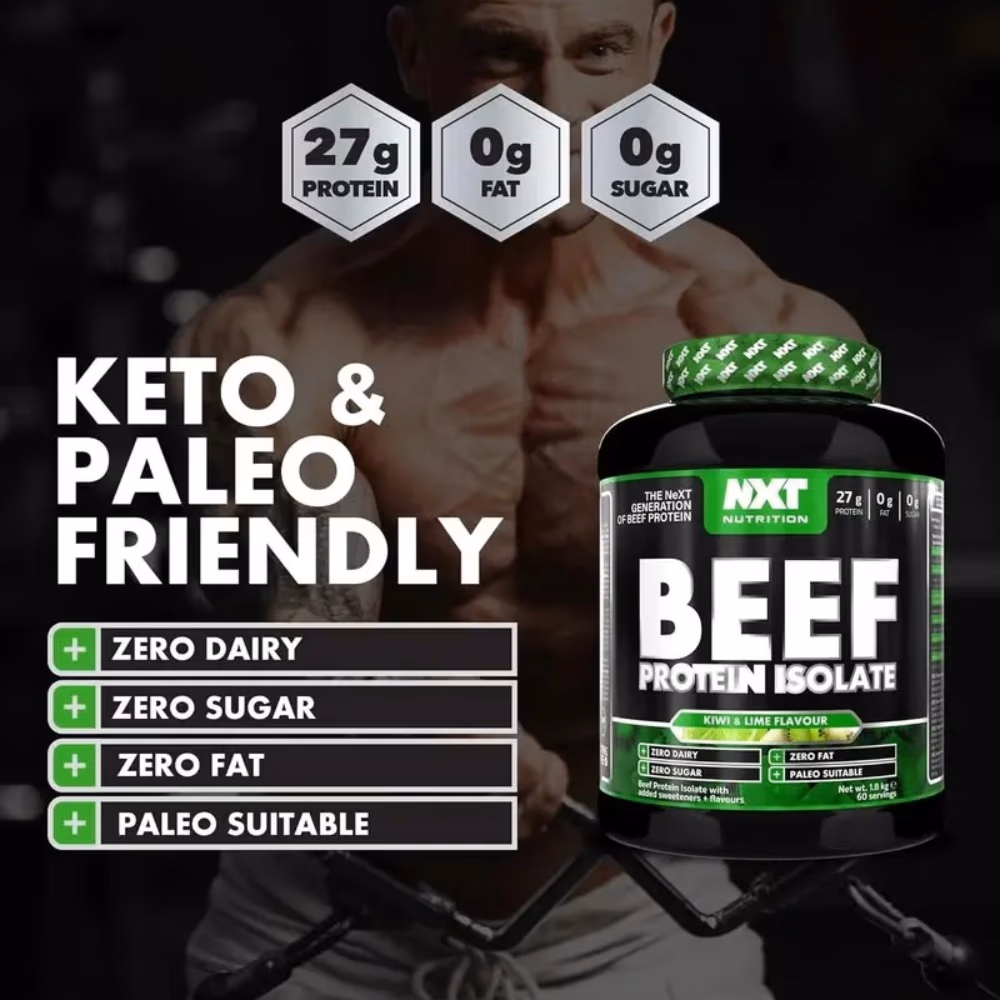 NXT Beef Protein Isolate Kiwi Lime 1.8Kg 5