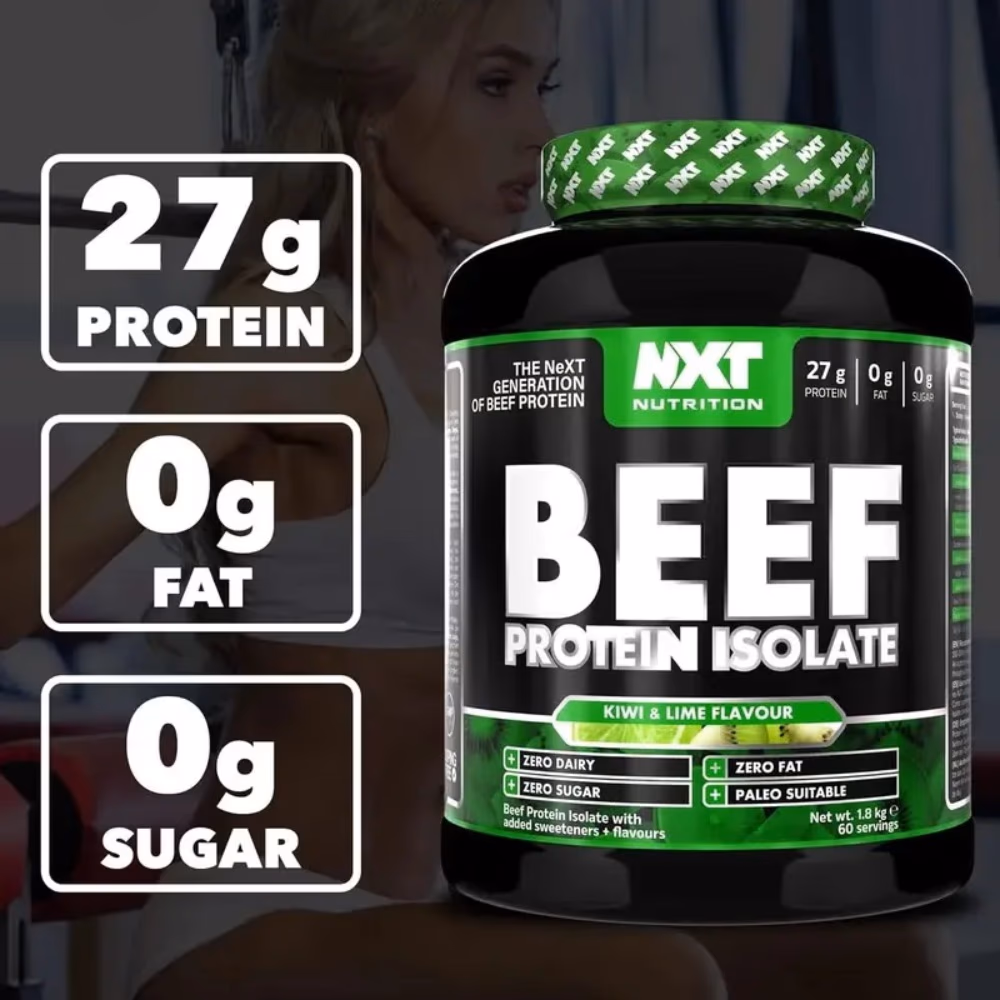 NXT Beef Protein Isolate Kiwi Lime 1.8Kg 3