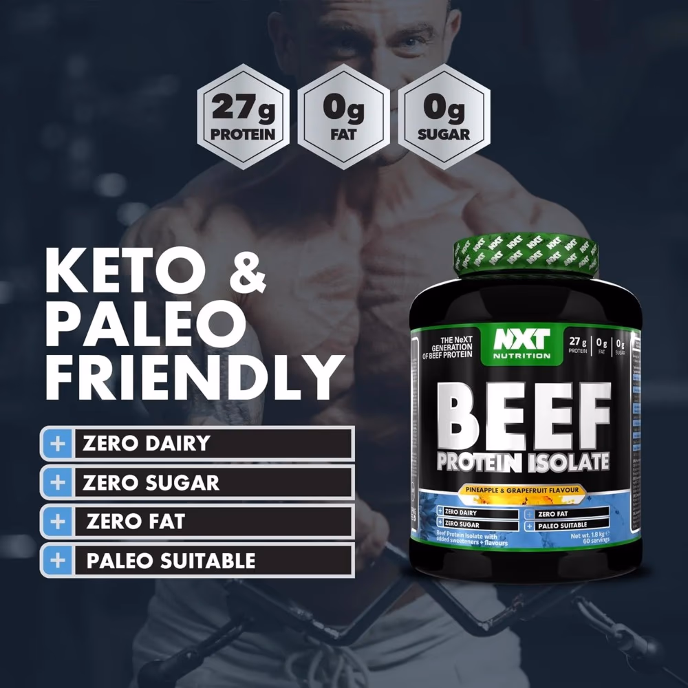NXT Beef Protein Isolate Pineapple Grape 1.8 Kg 3