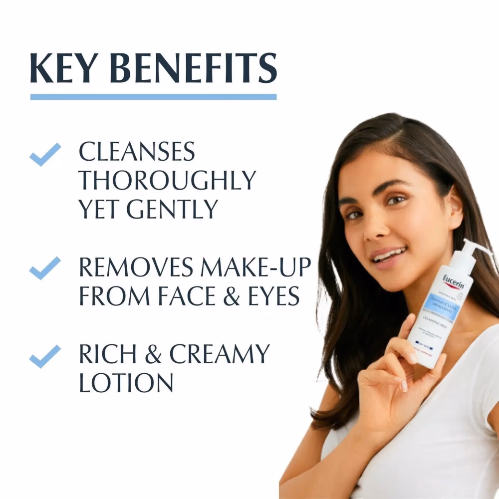 Eucerin DermatoClean Hyaluron Cleansing Milk 200ml 2