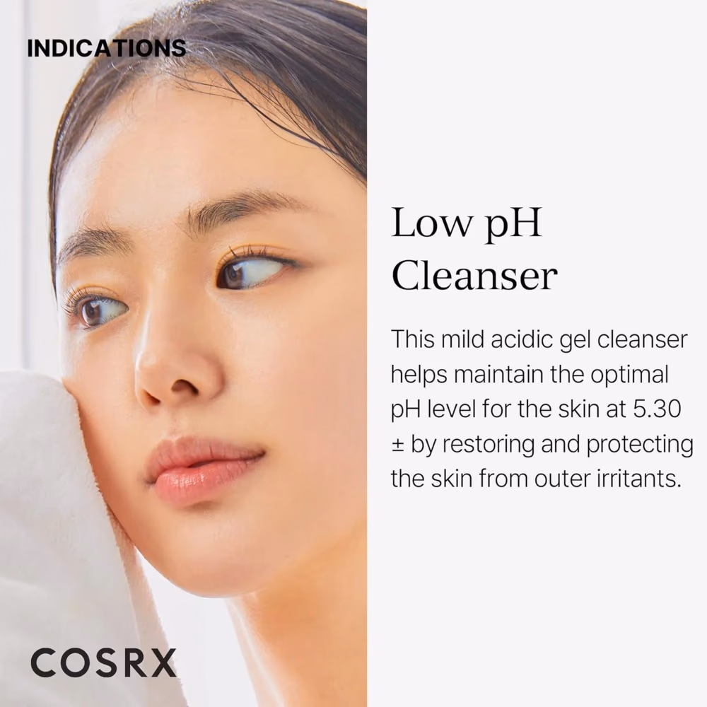 COSRX Low pH Good Morning Gel Cleanser – 150ml  2