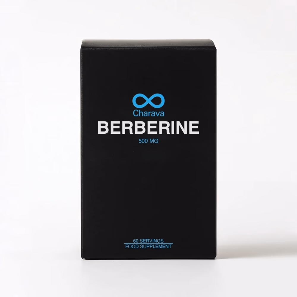 Charava Berberine 500mg- 60 Servings 2