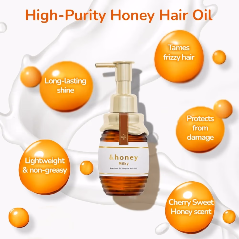 And Honey Milky Precious Ex Repair Hair Oil 105ML 2