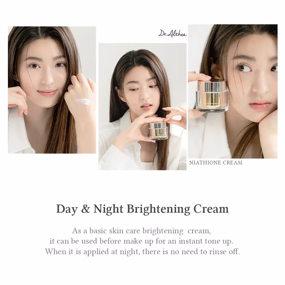 Dr. Althea Niathione Cream 30ml | Brightening & Hydrating Face Cream with Niacinamide & Glutathione | Even Skin Tone & Radiance 3