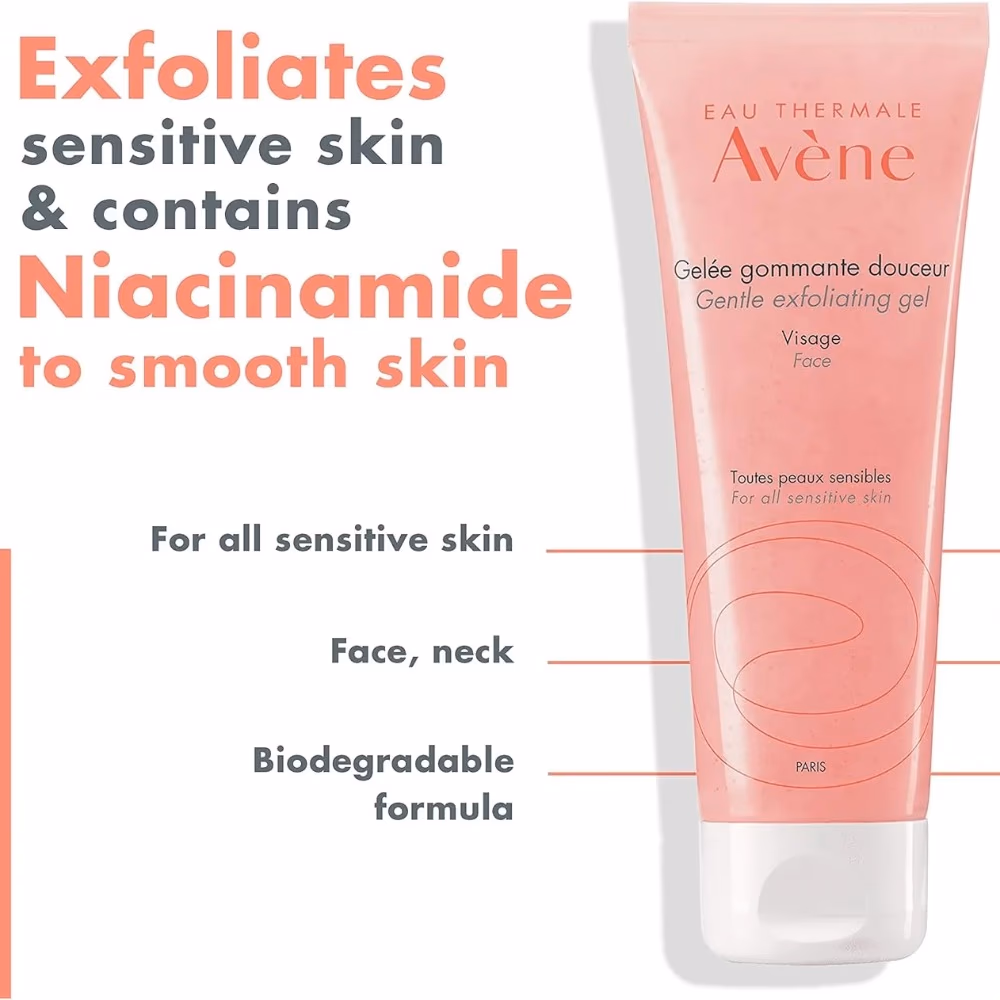 Avene Gentle Exfoliating Face Gel 75ml 3