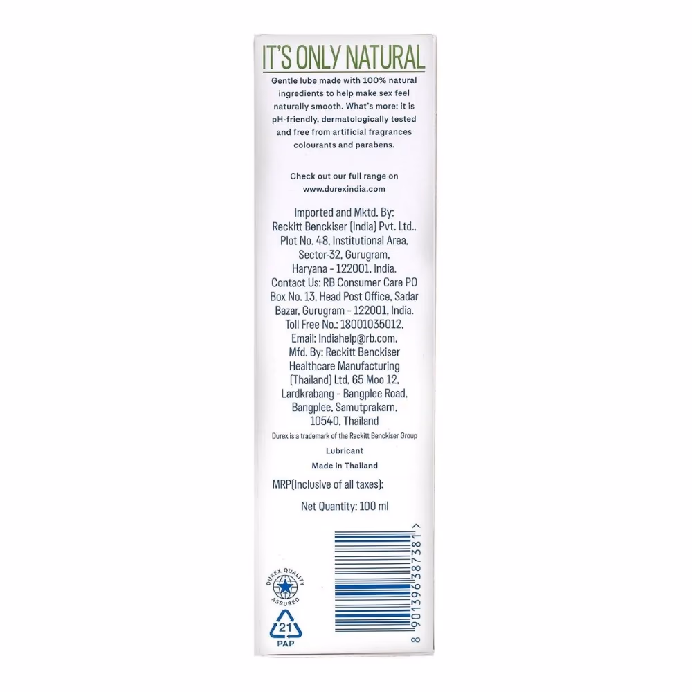 Durex Naturals Pure Intimate Gel 100ml 2