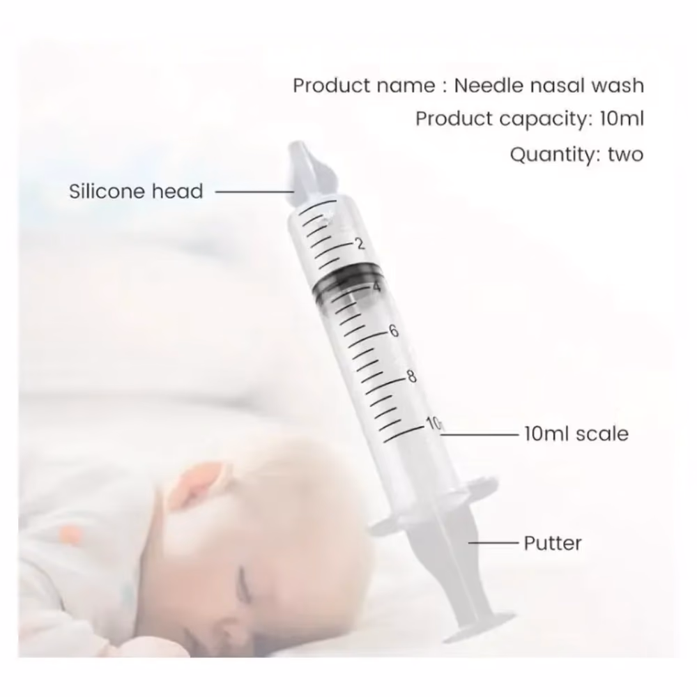 EzyCare Nasal Wash Syringe Twin Pack 3