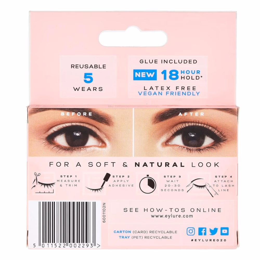 Eylure Lashes Naturals No. 020 2