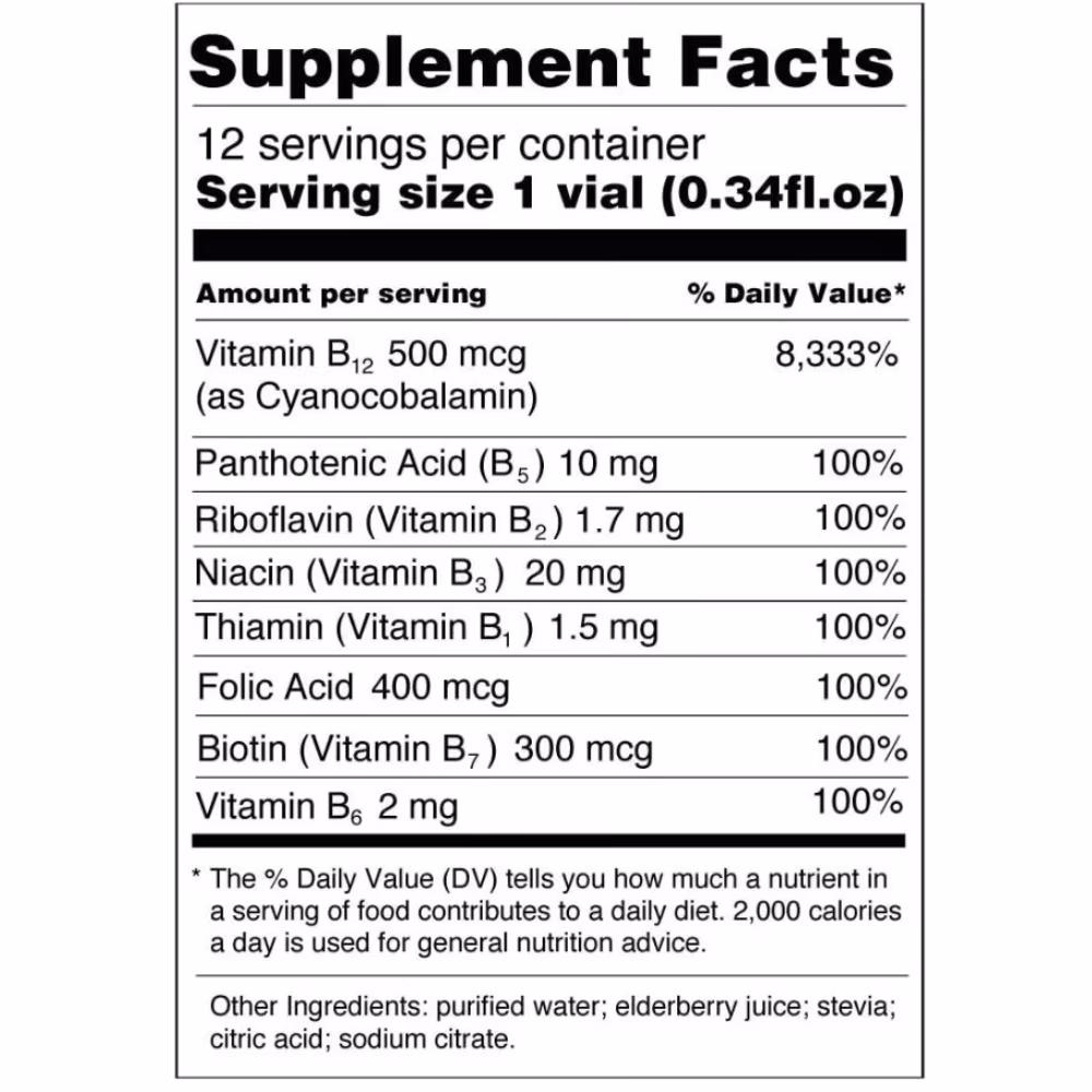 Body Boost B12 + B Complex 10ml - 12 Vials 3