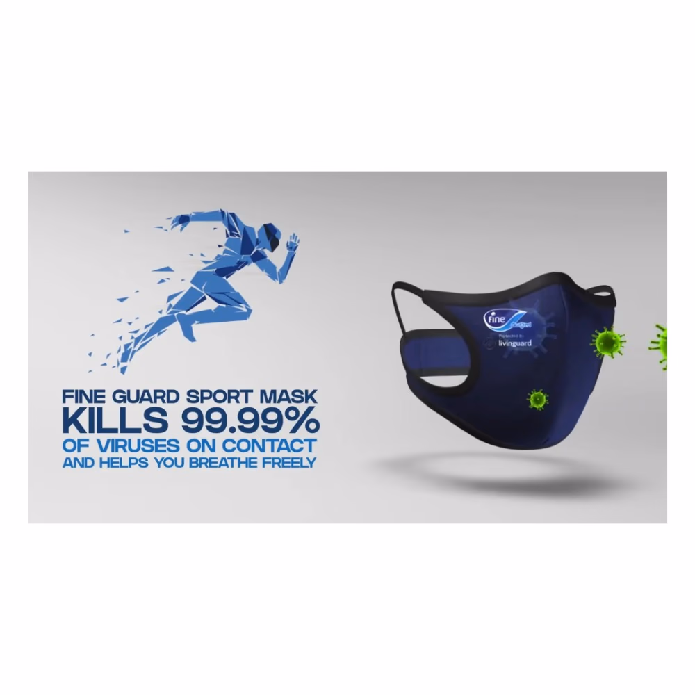 Fine Reusable Protective Mask Large 2
