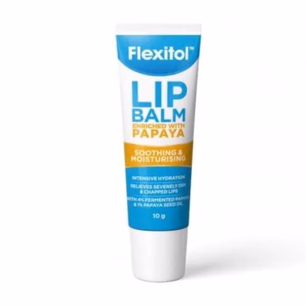 Flexitol Lip Balm Papaya 10g 3