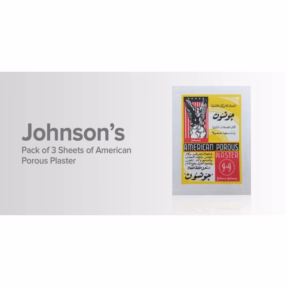 JOHNSON'S American Porous Plaster 2