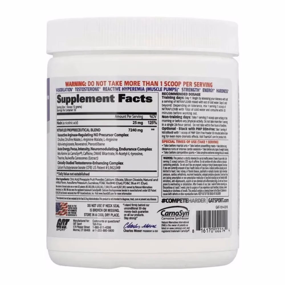 GAT Nitraflex Grape 30S 2