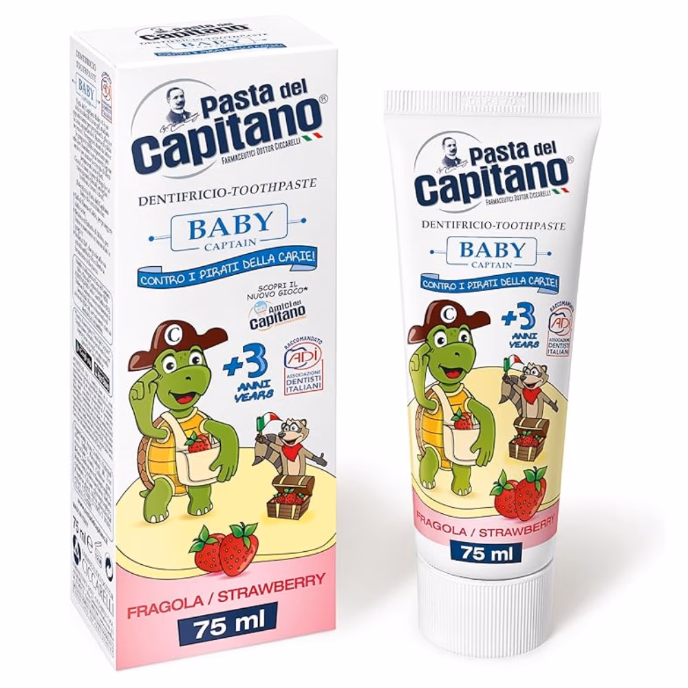 Capitano Toothpaste Baby 3+ Strawberry 75ml 3