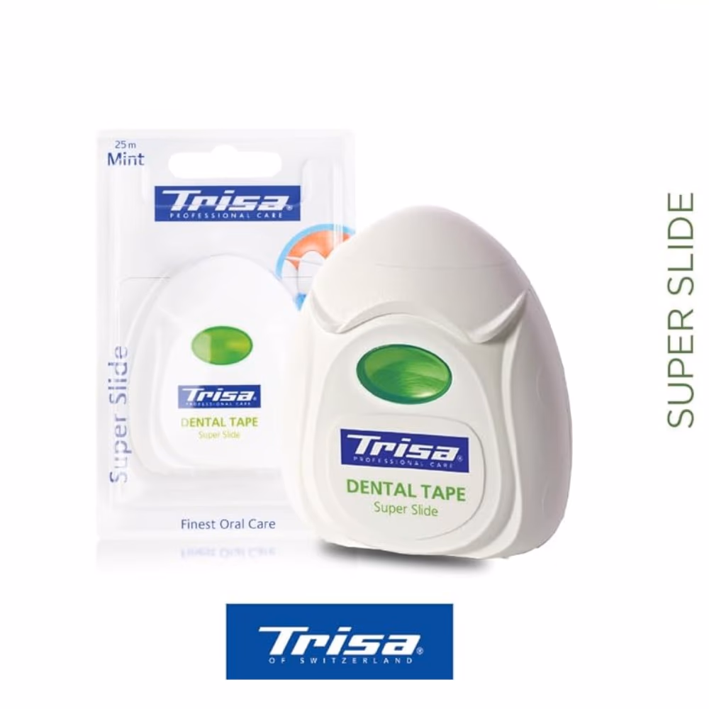 Trisa Dental Floss Tape Mint  2