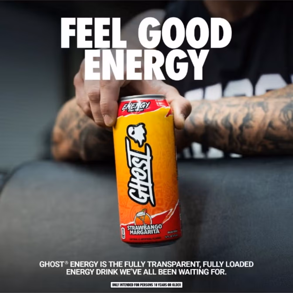 Ghost Energy RTD Strawbango 473 ml 3