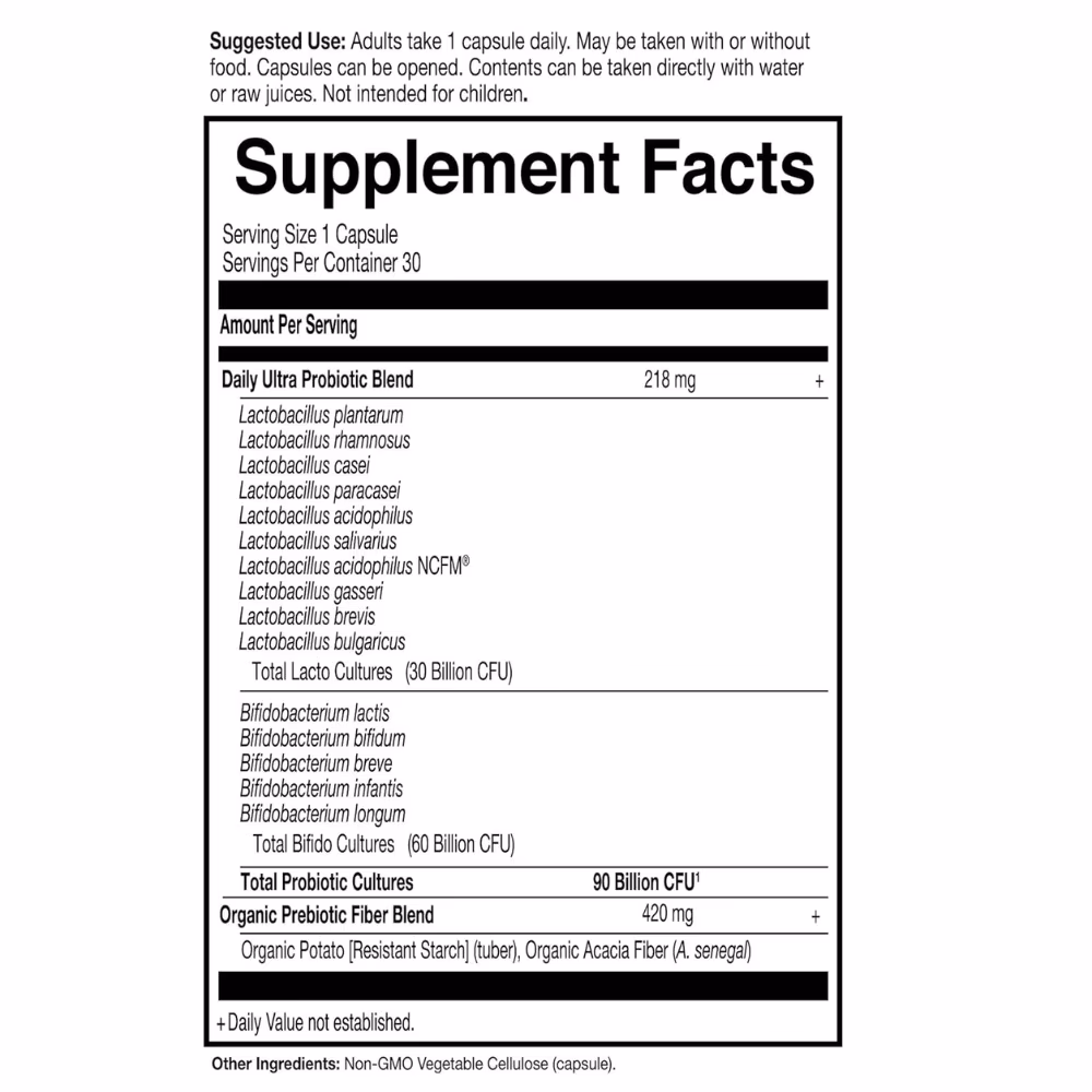 Garden Of Life Dr. Formulated Probiotics Once Daily Ultra Cooler 30 Capsules 3