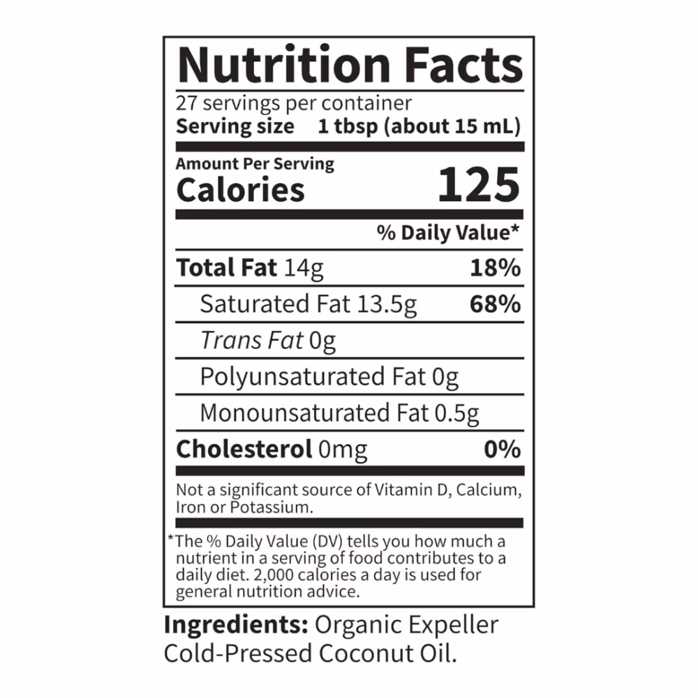 Garden of Life Extra Virgin Coconut Oil 414ml 2