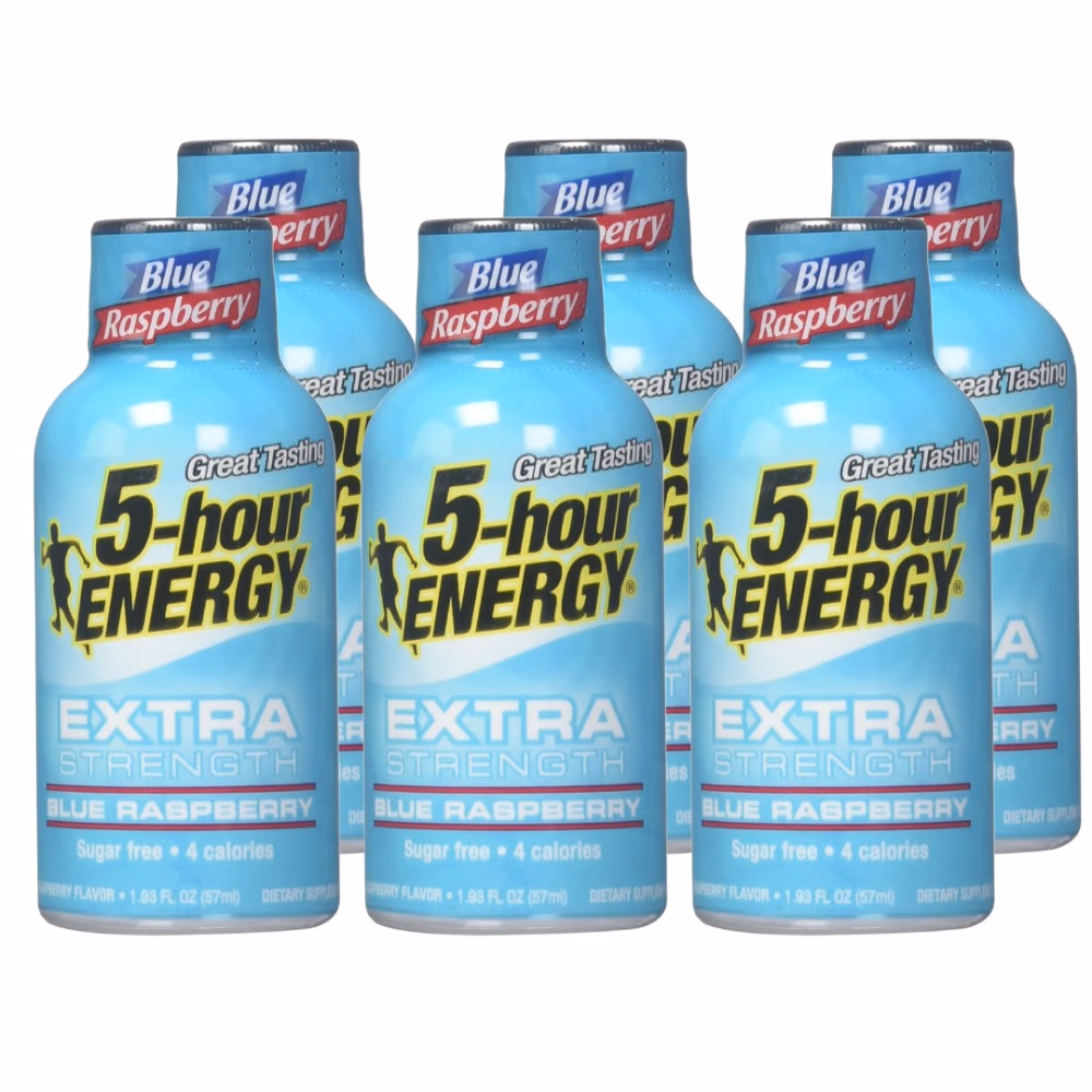 Kirkland Extra Strength Energy Shot Blue Rasp 59ml 2