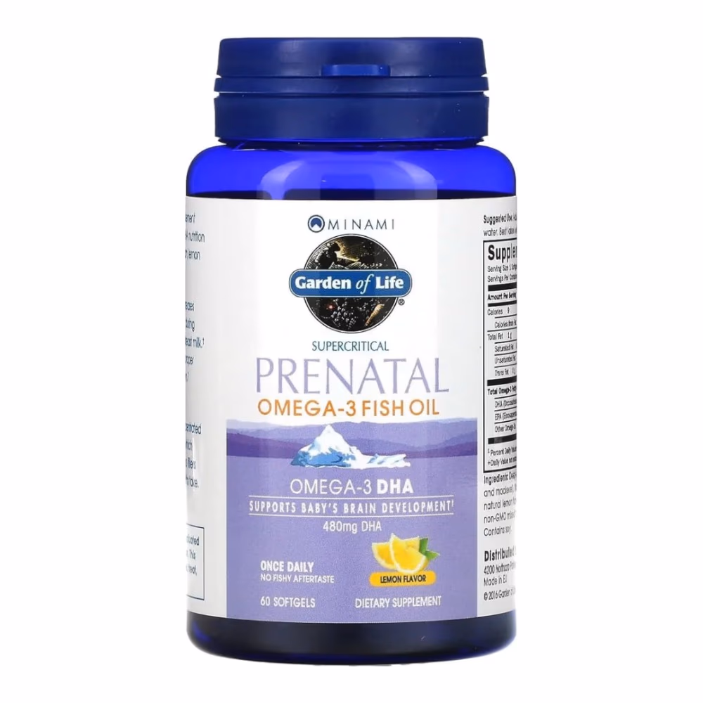 Garden of Life Prenatal Omega-3 Fish Oil Softgels 60s 2