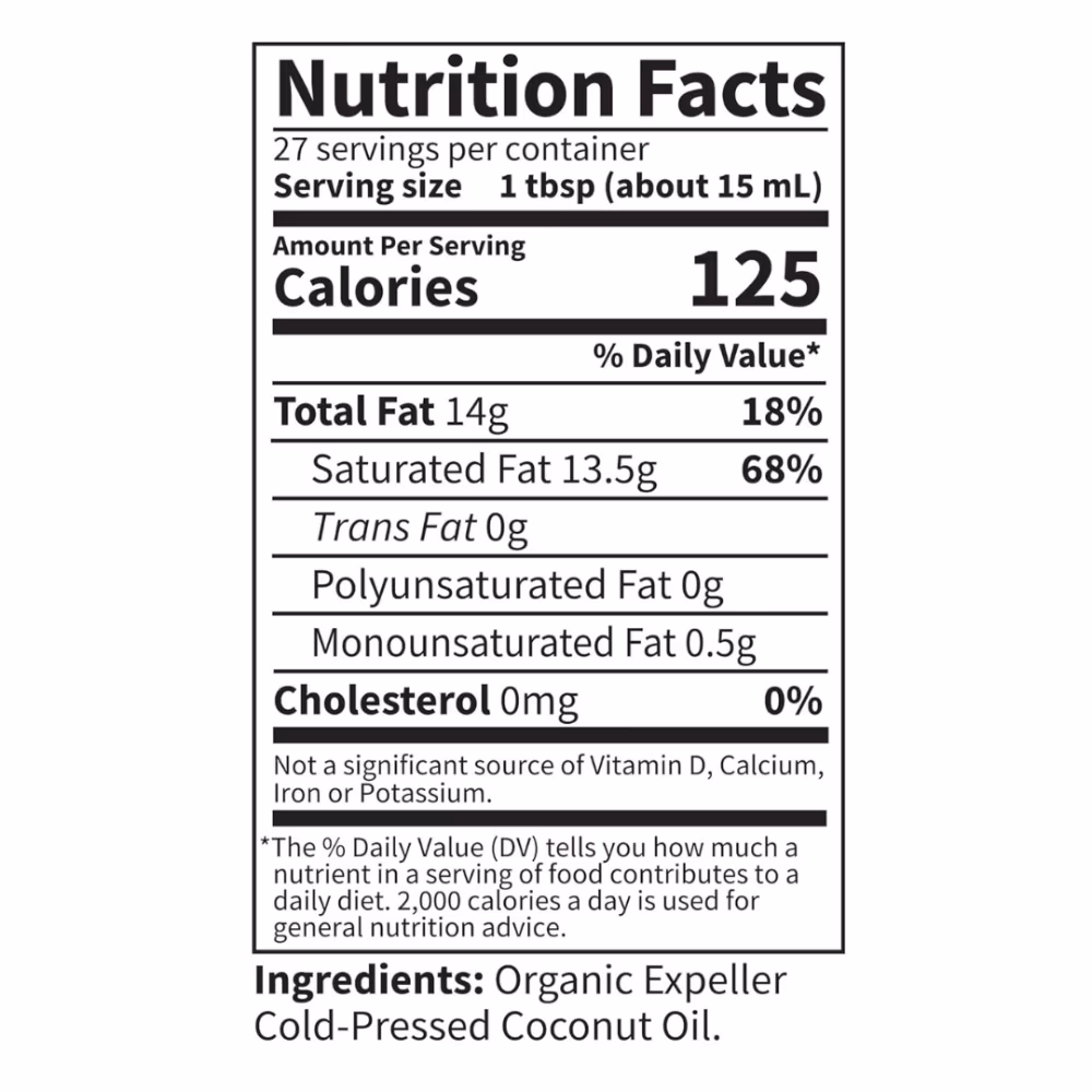 Garden of Life Raw Extra Virgin Coconut Oil 858ml 2
