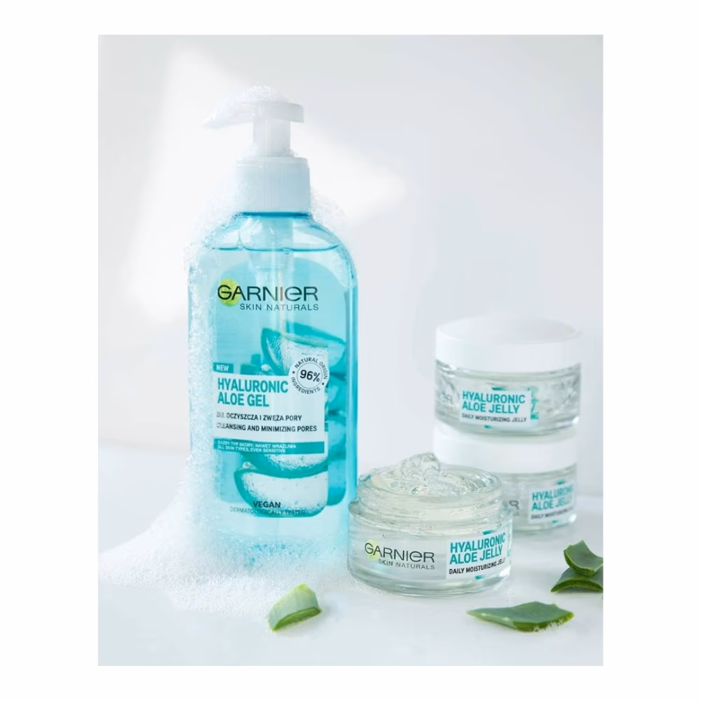 Garnier Hyaluronic Aloe Gel Wash All Skin 200ML 4
