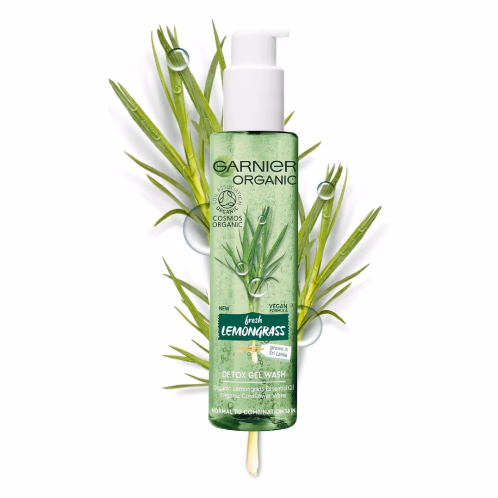 Garnier Organic Fresh Lemongrass Gel Wash 150ML 2