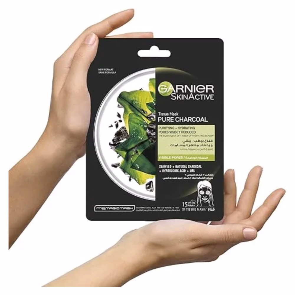 Garnier Skin Active Charcoal Face Mask 28GM 4