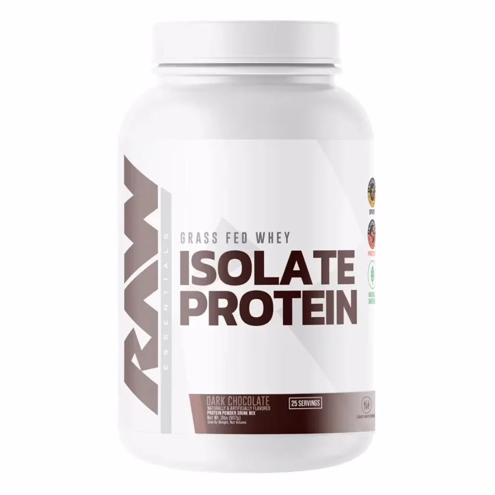 Raw Protein Whey Isolate Dark Chocolate 1.97LB 2