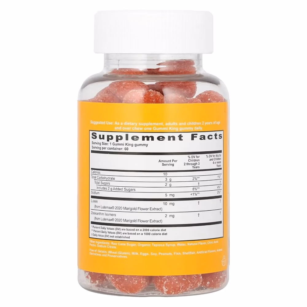 Gummi King Lutein Plus Zeaxanthin - 60 Gummies 2