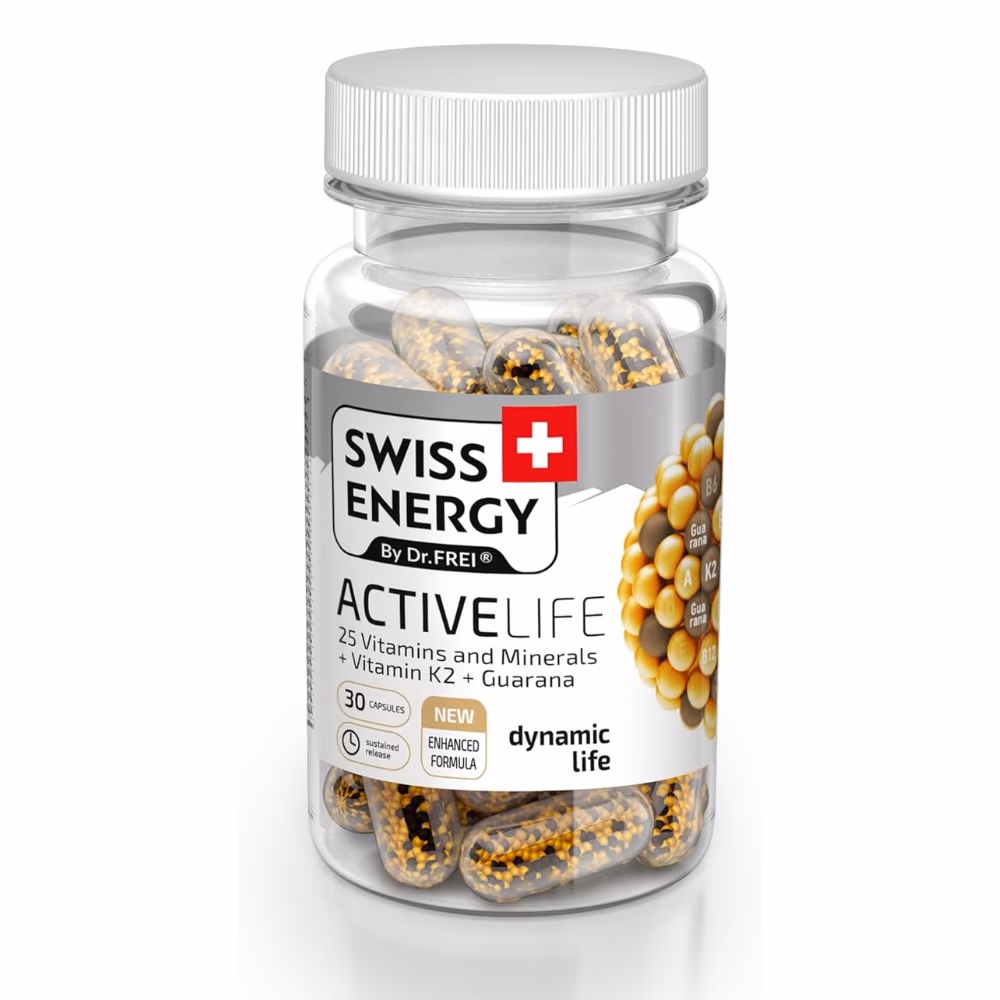 Swiss Energy Active Life Multivit Capsules 30s  4