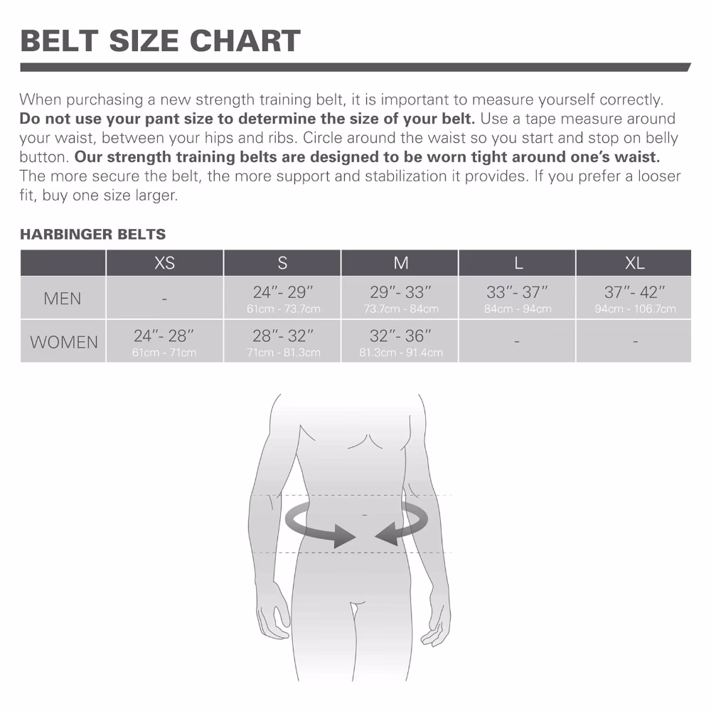 Harbinger 4" Nylon Weightlifting Belt for Women – Extra Small 2