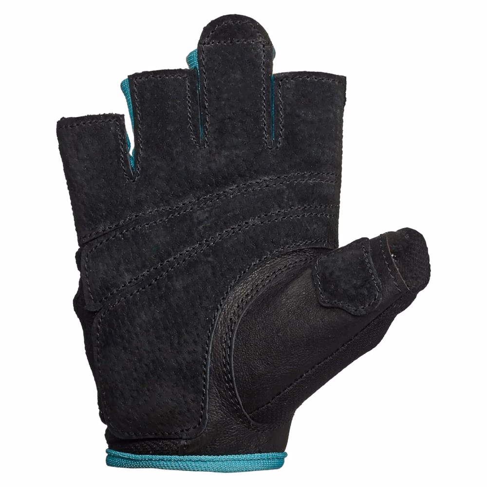 Harbinger Power Gloves for Women – Blue (Size M) | Padded Weightlifting Gloves for Grip, Comfort & Hand Protection 2