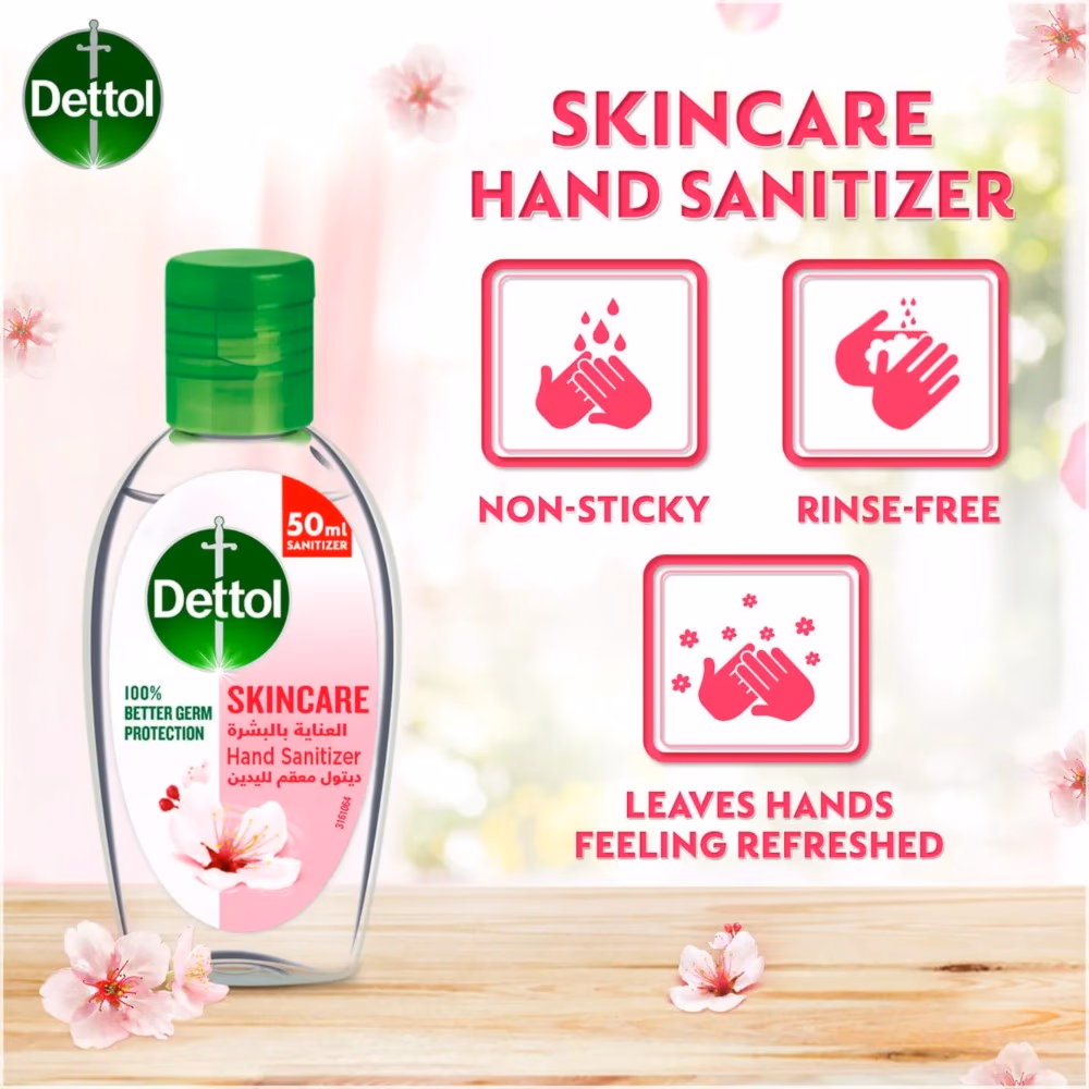 Dettol Skincare Hand Sanitizer 50ml 2