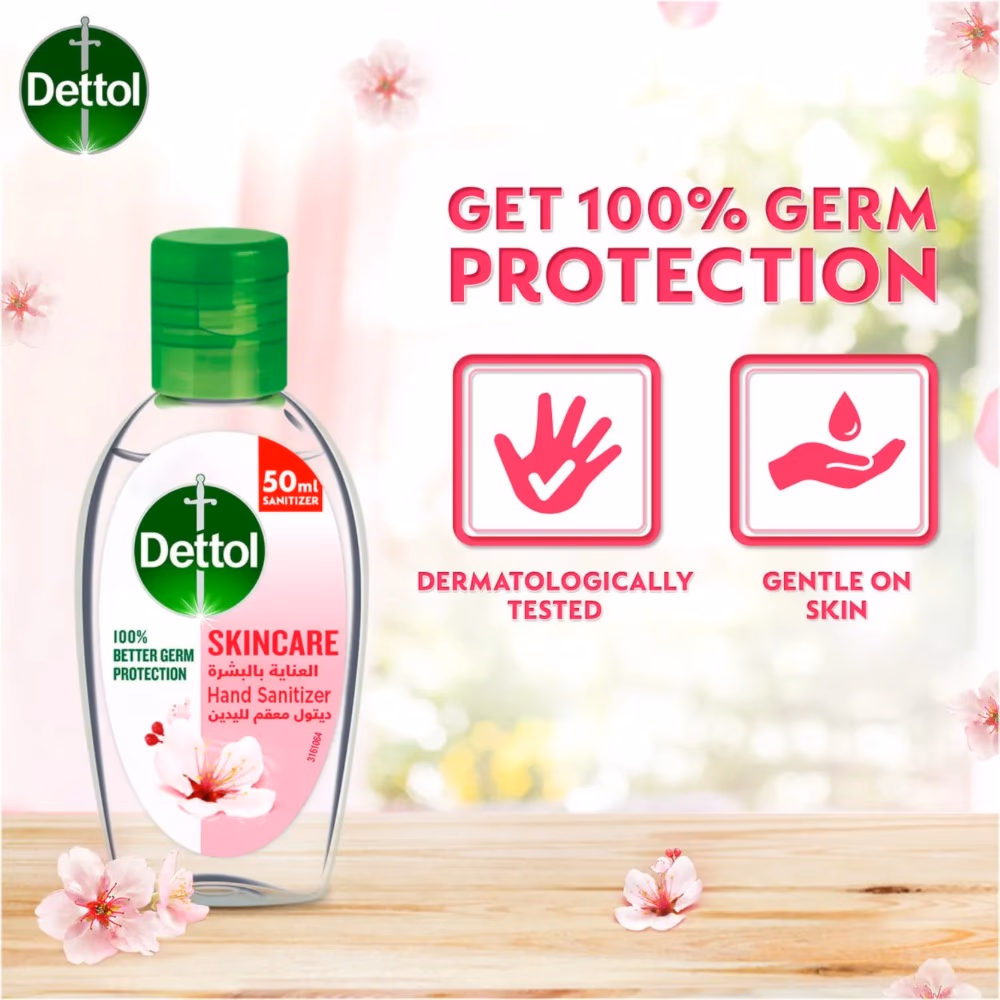 Dettol Skincare Hand Sanitizer 50ml 3