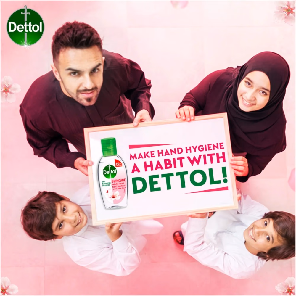 Dettol Skincare Hand Sanitizer 50ml 4