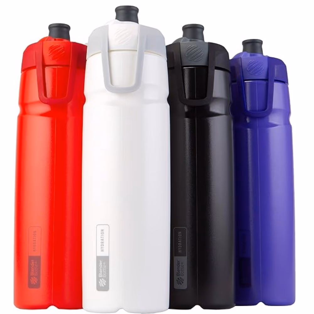 Blender Bottle Hydration Halex White 24 oz 3