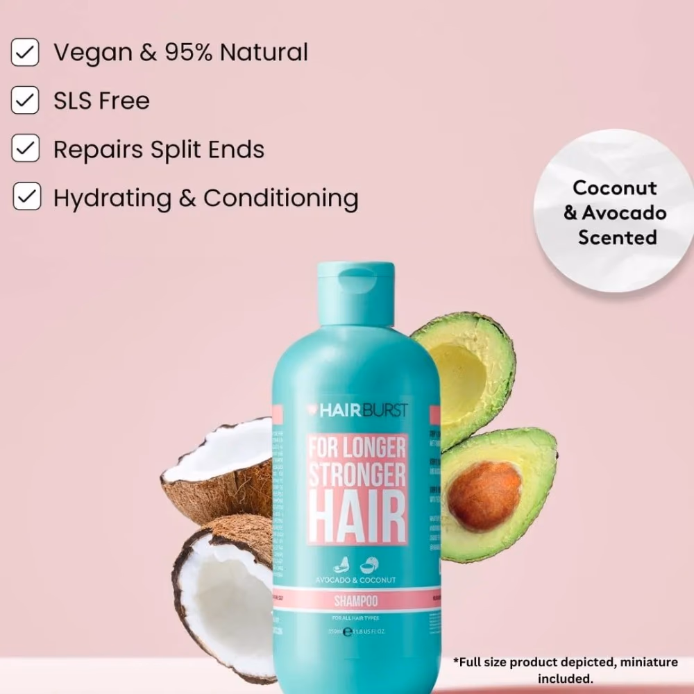 Hairburst Longer Stronger Hair Shampoo 60ml 3