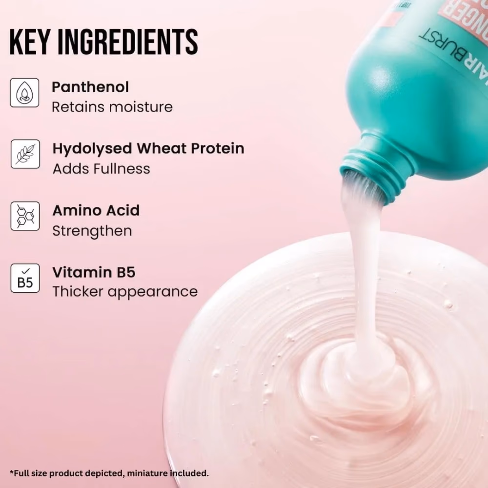 Hairburst Longer Stronger Hair Shampoo 60ml 4