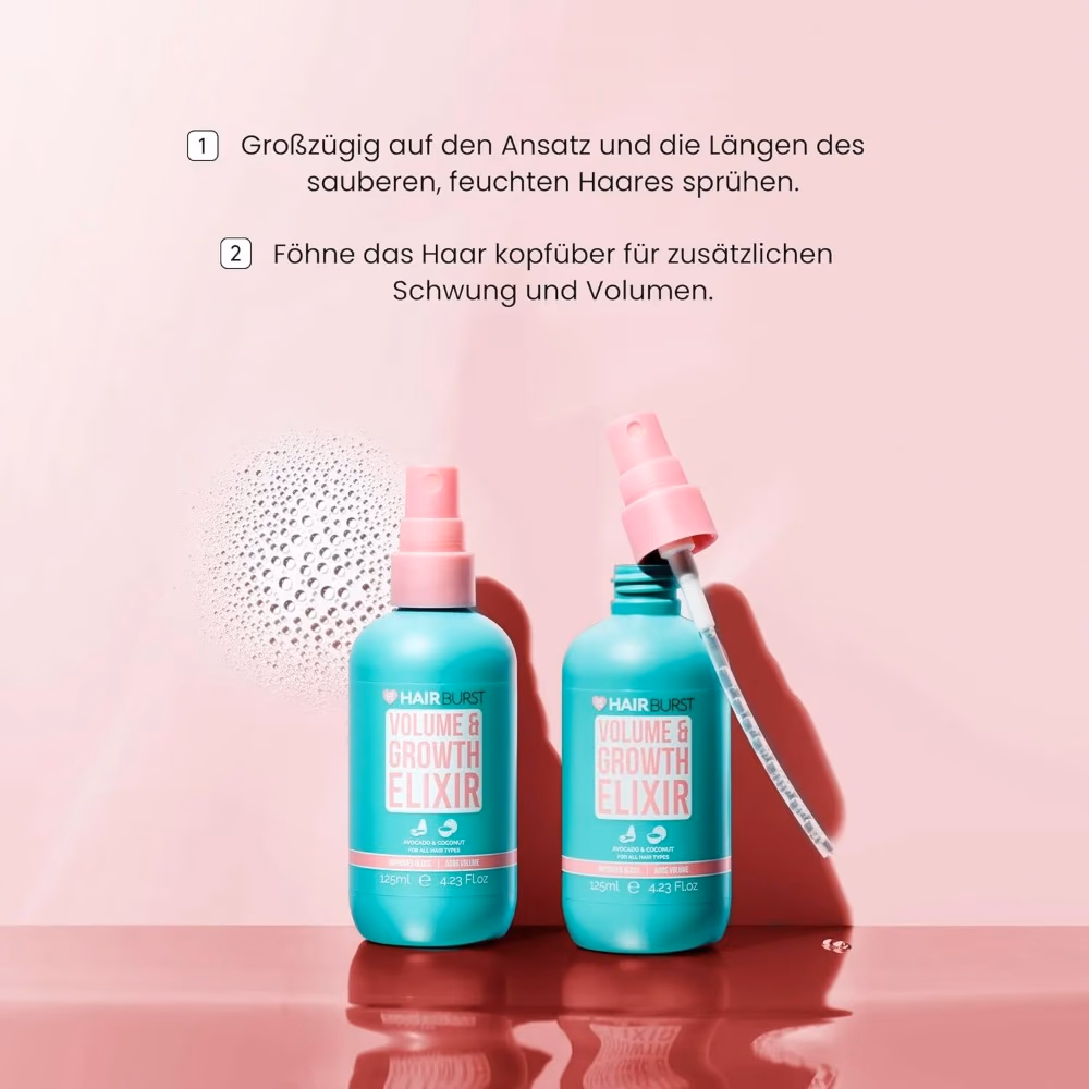Hairburst Volume & Growth Elixir - Hair Strengthening & Thickening Serum - 125 Grams 3