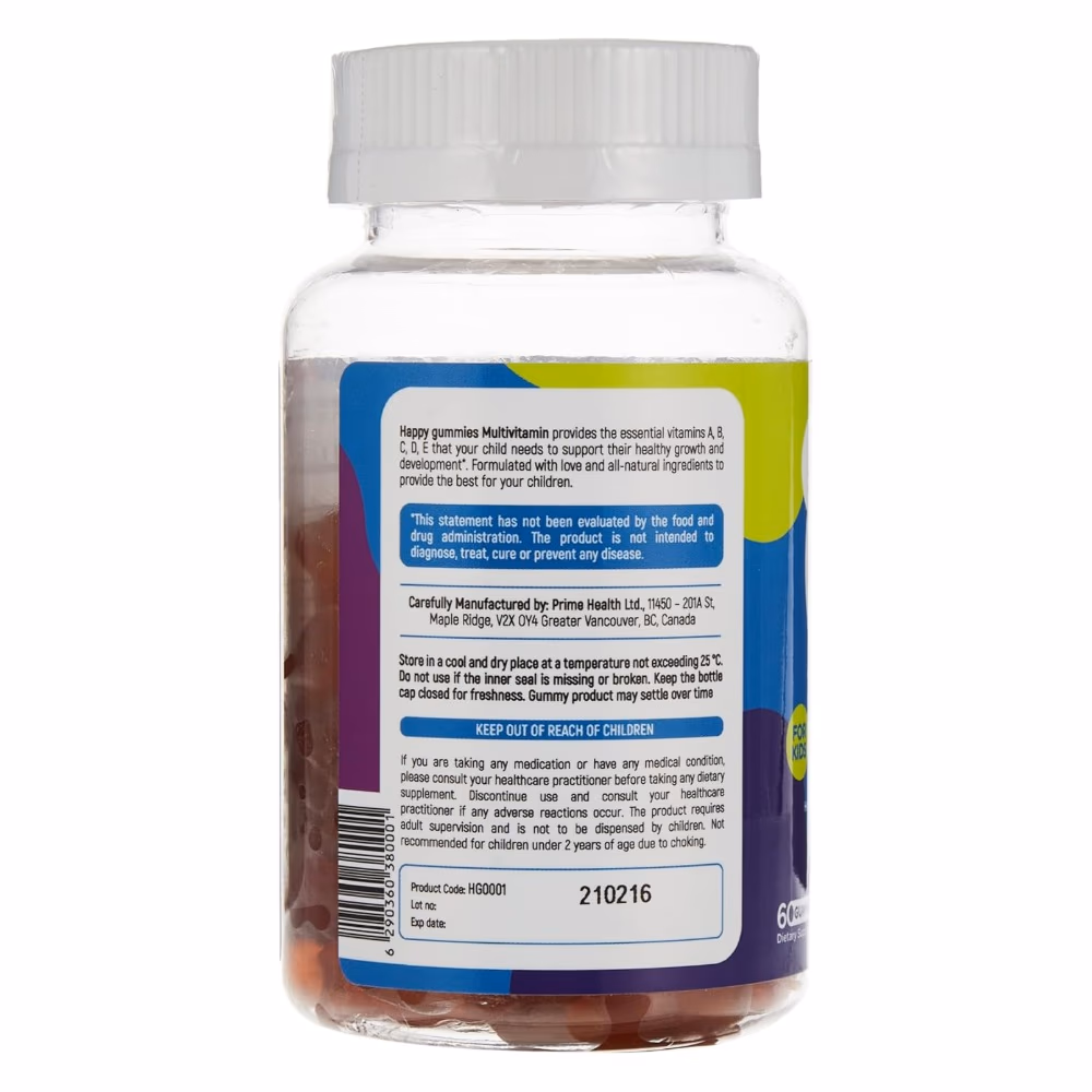 Happy Gummies Multivitamin 60 Gummies 2