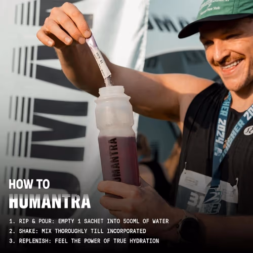 Humantra Electrolyte - Himalayan Lime Flavor(20x4.5g Sachets) 3