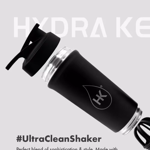 Hydrakeg A+ Stainless Steel Shaker – Black (750ml) 4